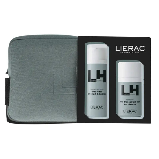 Lierac Lierac Homme Global Anti-Ageing Fluid + Desodorizante Caixa, 100 ml