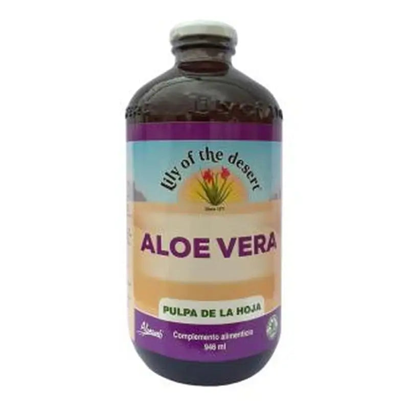 Lily Of The Desert Zumo Aloe Vera Eco Pulpa De La Hoja 946Ml.