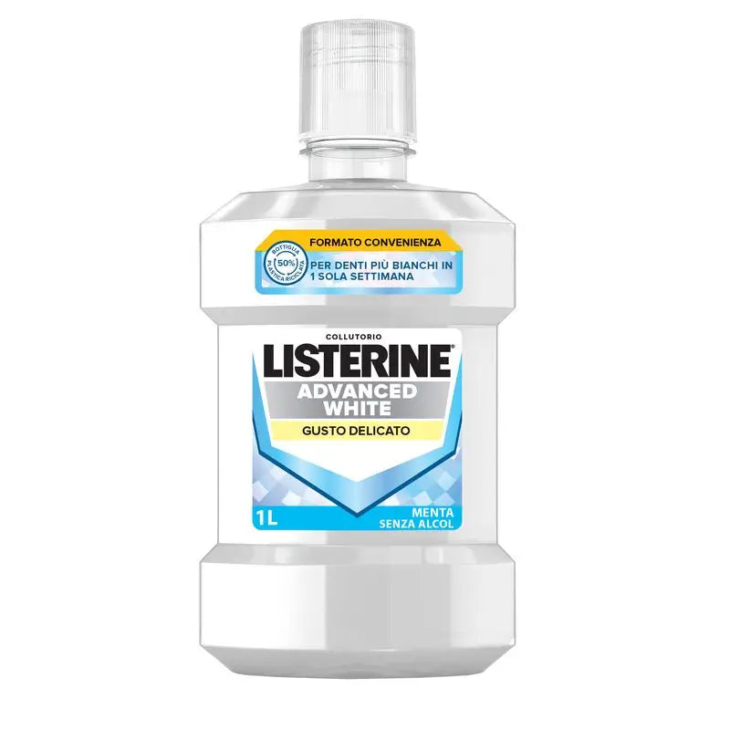 Listerine Advanced White S.Mild, 1 litro