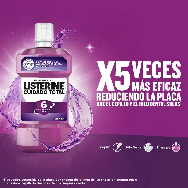 Listerine Total Care 500Ml + Ct 95Ml