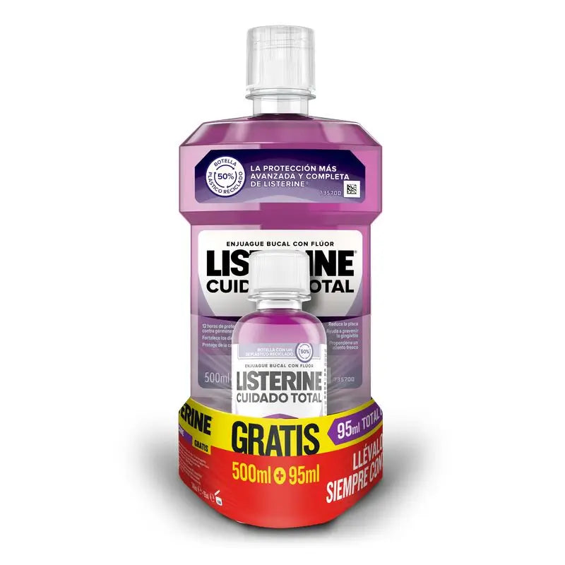 Listerine Total Care 500Ml + Ct 95Ml