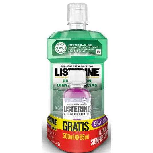 Listerine Teeth & Gums 500Ml + Ct 95Ml