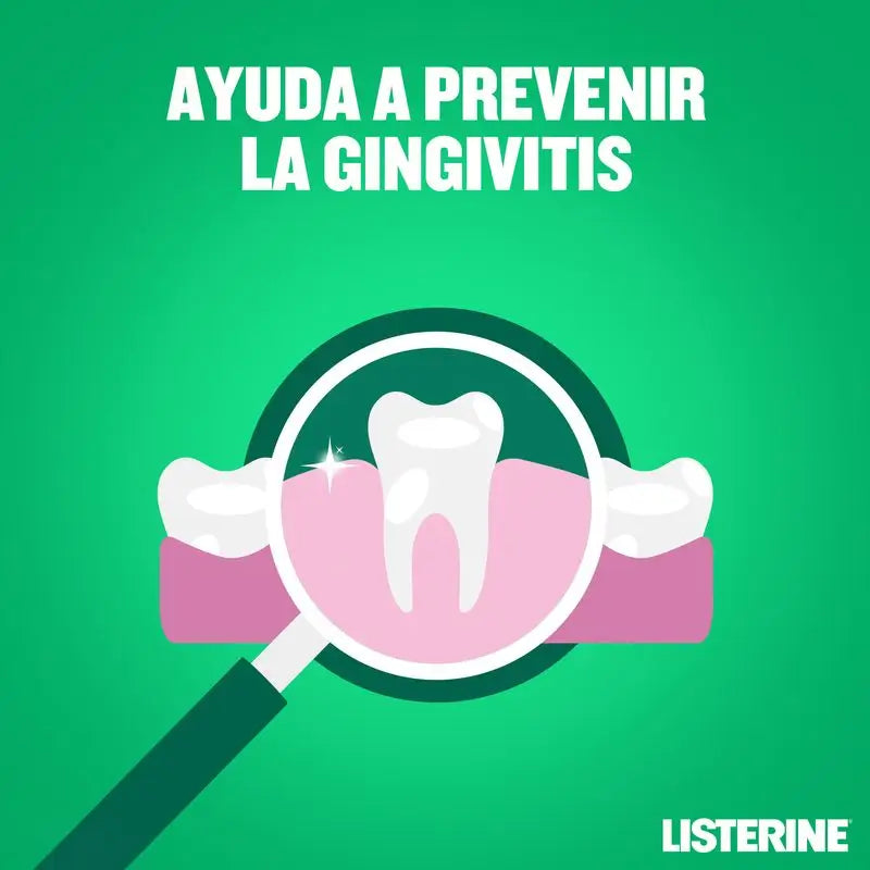 Listerine Elixir Bucal Proteção dos Dentes e Gengivas Menta Suave Sem Álcool 500 ml