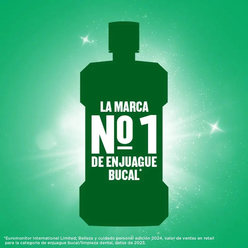 Listerine Elixir Bucal Proteção dos Dentes e Gengivas Menta Suave Sem Álcool 500 ml