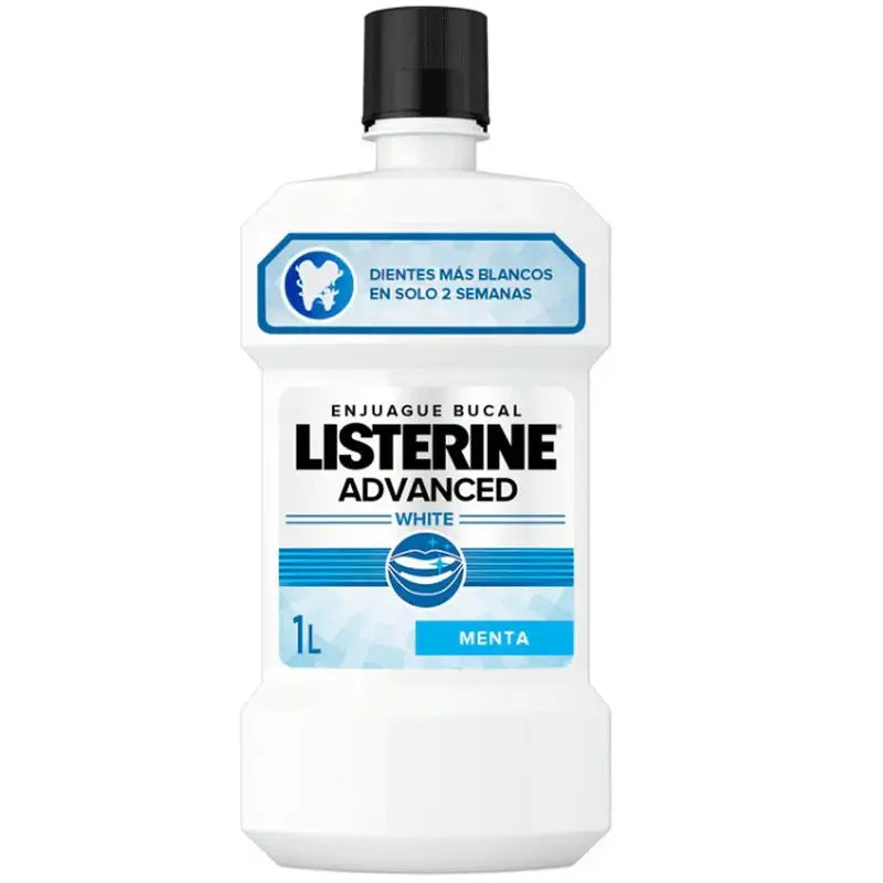 LISTERINE Advanced Whitening Mouthwash White, 1000 ml