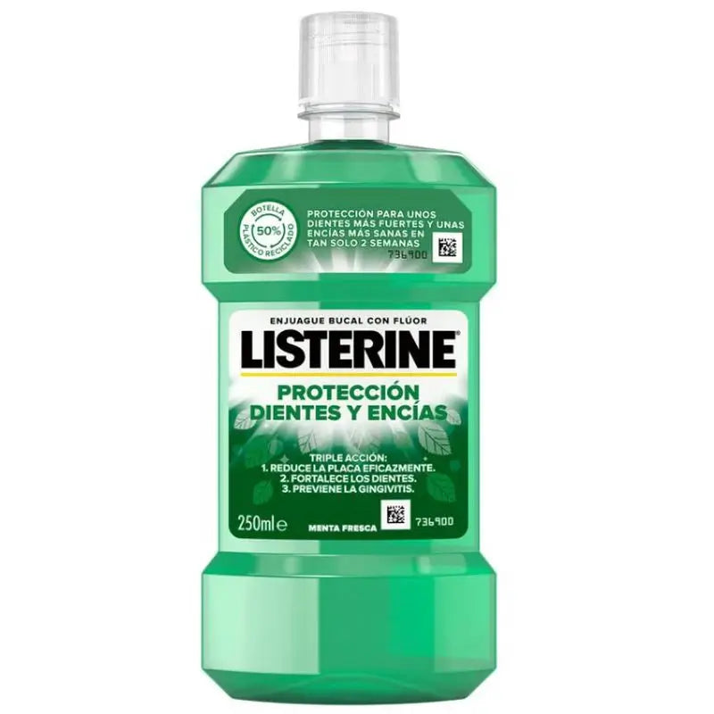 Listerine - Elixir Bucal Dentes & Gengivas, 250 ml