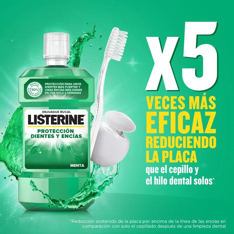 Listerine - Elixir Bucal Dentes & Gengivas, 500 ml