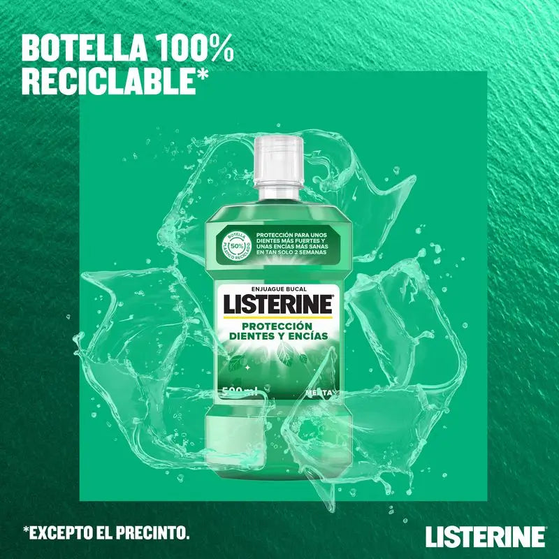 Listerine - Elixir Bucal Dentes & Gengivas, 500 ml