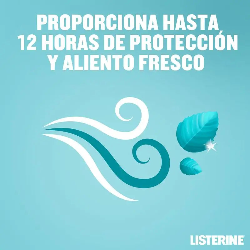 Listerine Colutório, Mentol Sabor Suave, Sem Álcool, Uso Diário, 500ml