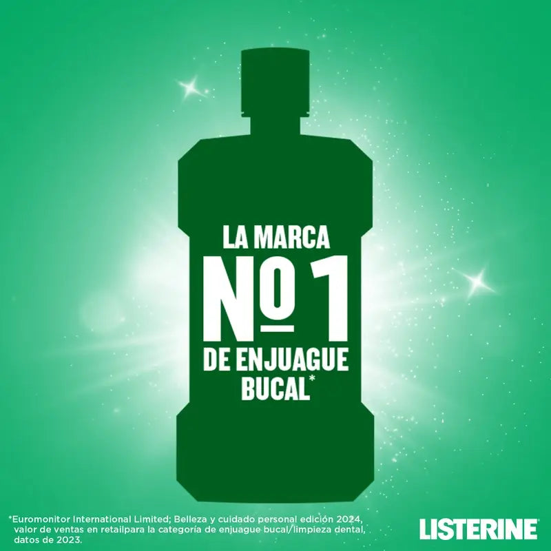 Listerine Colutório Proteção dos Dentes e Gengivas, Sabor a Menta Fresca, 1000 ml