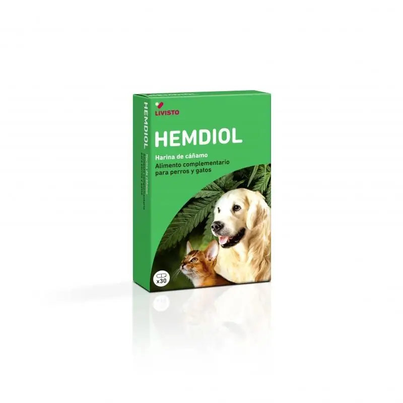 Livisto Hemdiol Flex 30 Cápsulas Cão/Gato