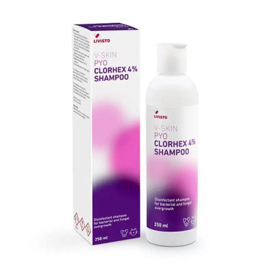 Livisto V-Skin Pyo Clorhex 4% Champô 250 Ml