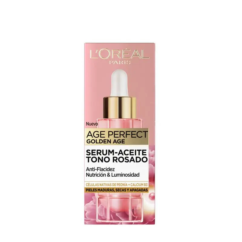 L'Oréal Paris Golden Age Perfect Pink Sérum anti-envelhecimento.