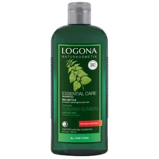 Logona Champu Ortiga Cuidado Clasico 250Ml.