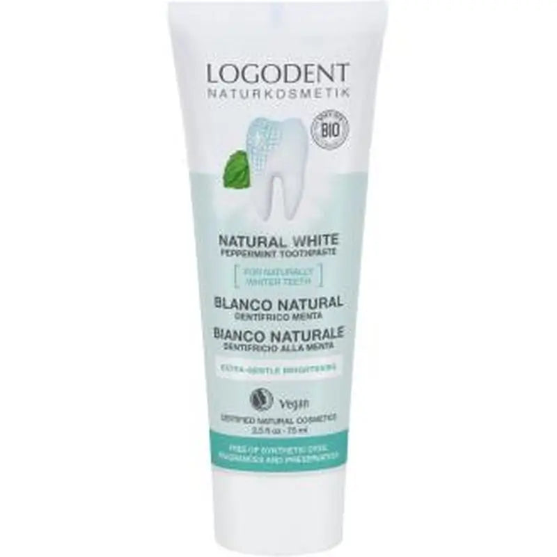 Logona Dentifrico Crema Blanqueadora 75Ml.