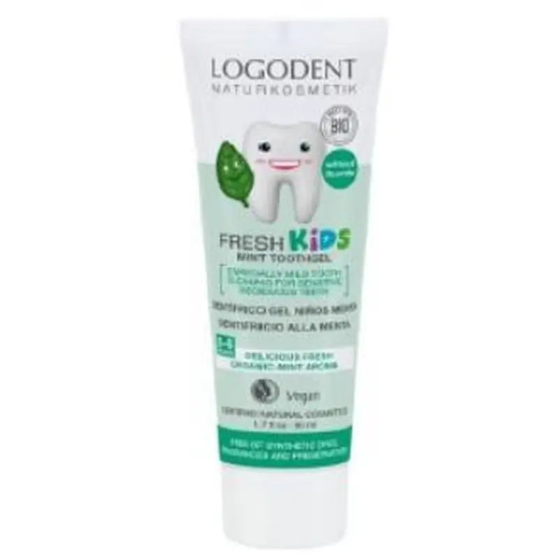 Logona Dentifrico Niños Menta 50Ml.