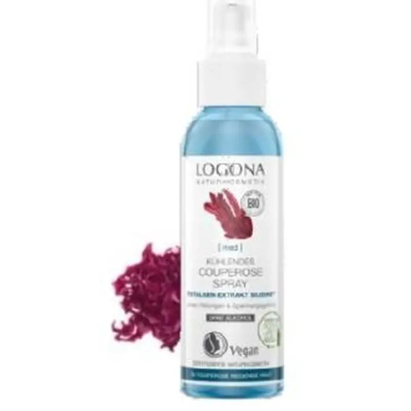 Logona Spray Refrescante Cuperosis Alga Roja 125Ml.