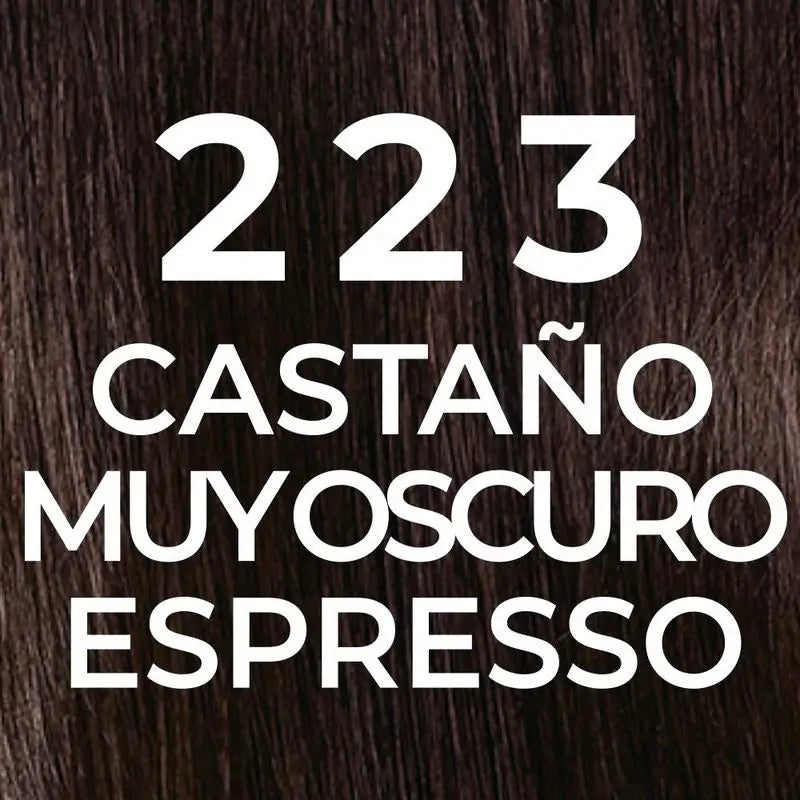 L'Oréal Paris Casting Natural Gloss Colour & Shine Gloss Shade 223 Castanho Muito Escuro Expresso 90% Natural Origem.