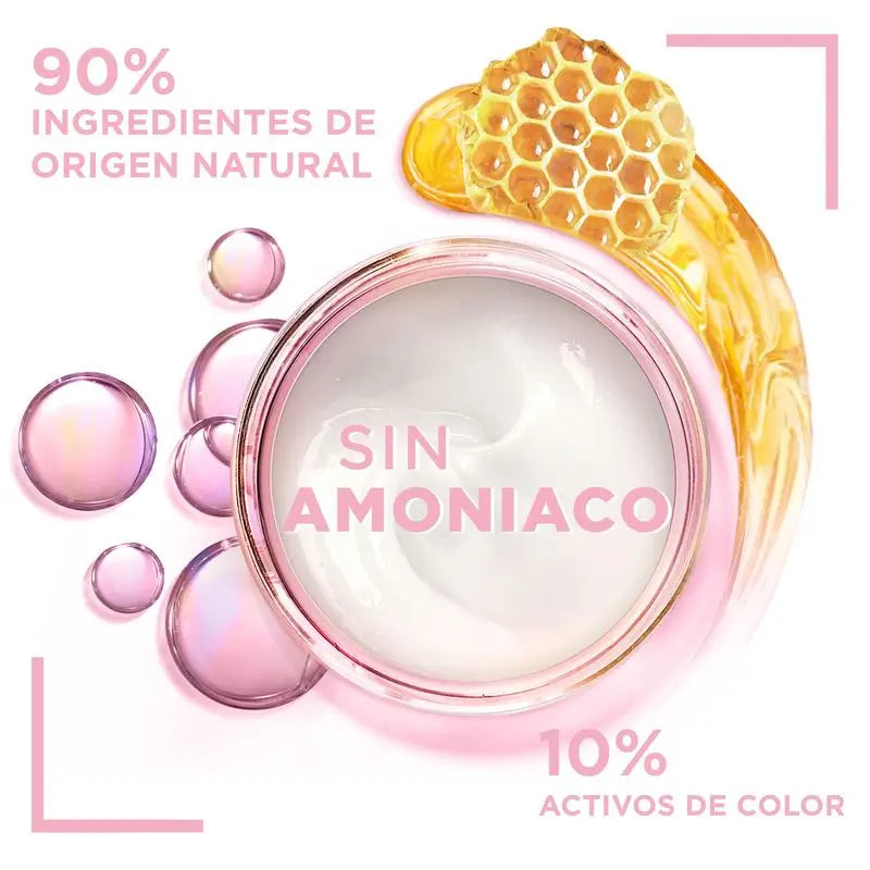 L'Oréal Paris Casting Natural Gloss Colour & Shine Bath Shade 523 Castanho Caramelo Claro 90% Natural Origem.