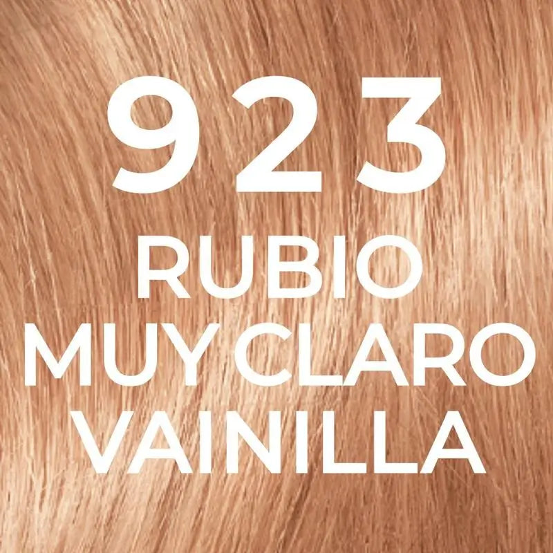 L'Oréal Paris Casting Natural Gloss Colour & Shine Bath Shade 923 Louro Baunilha Muito Claro 90% Natural Origem.