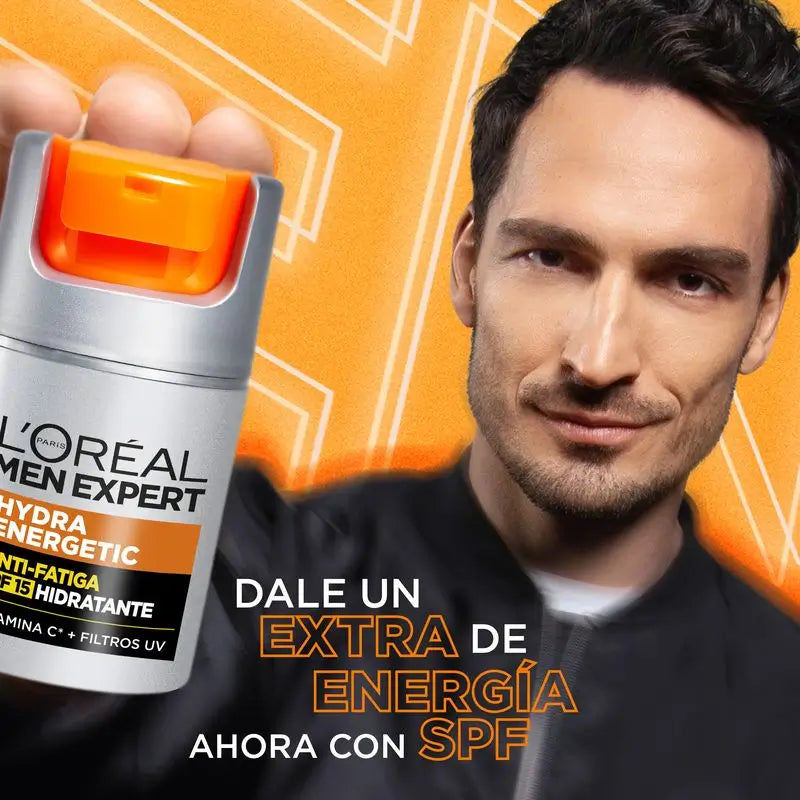 L'Oréal Paris Men Expert Hydra Enegertic 24H Creme Hidratante Anti-Fadiga com Spf15