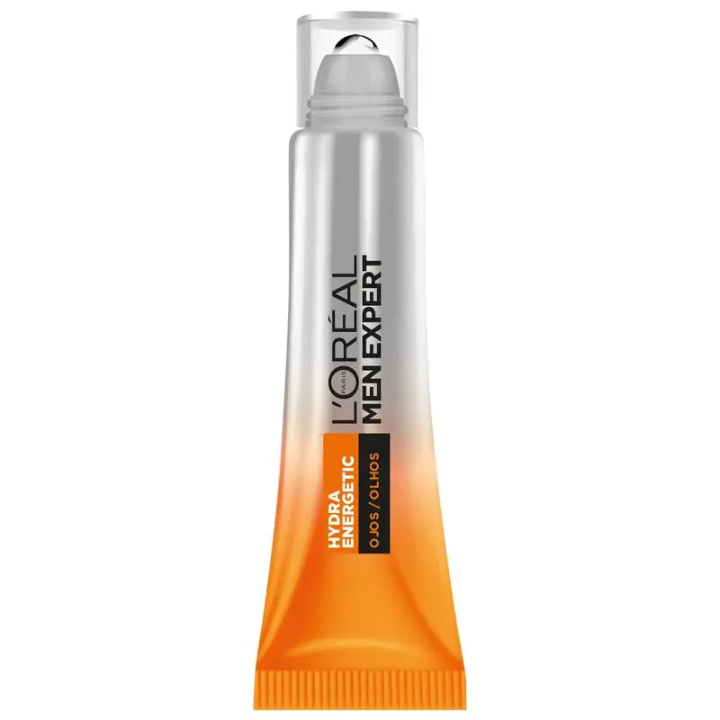 L'Oréal Paris Men Expert Hydra Energetic Roll-On Olhos Efeito Gelo Anti-Bolsas e Anti-olheiras Para Homem - 10 Ml