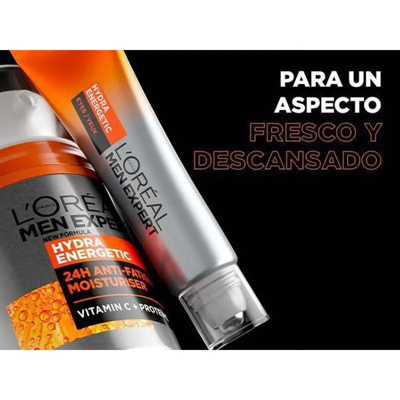 L'Oréal Paris Men Expert Hydra Energetic Xl Creme: Hidratante Energizante Anti-Fadiga para Homem, 50Ml