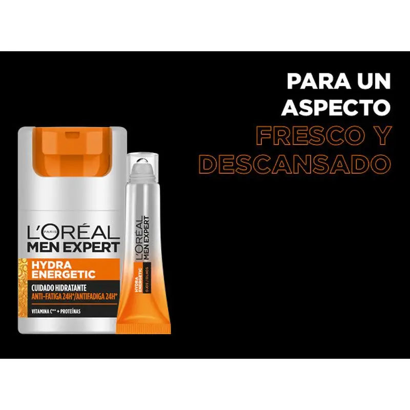 L'Oréal Paris Men Expert Hydra Energetic Xl Creme: Hidratante Energizante Anti-Fadiga para Homem, 50Ml