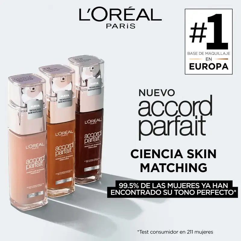 L'Oréal Paris Accord Parfait Ácido Hialurónico Base de Maquilhagem 1.5N