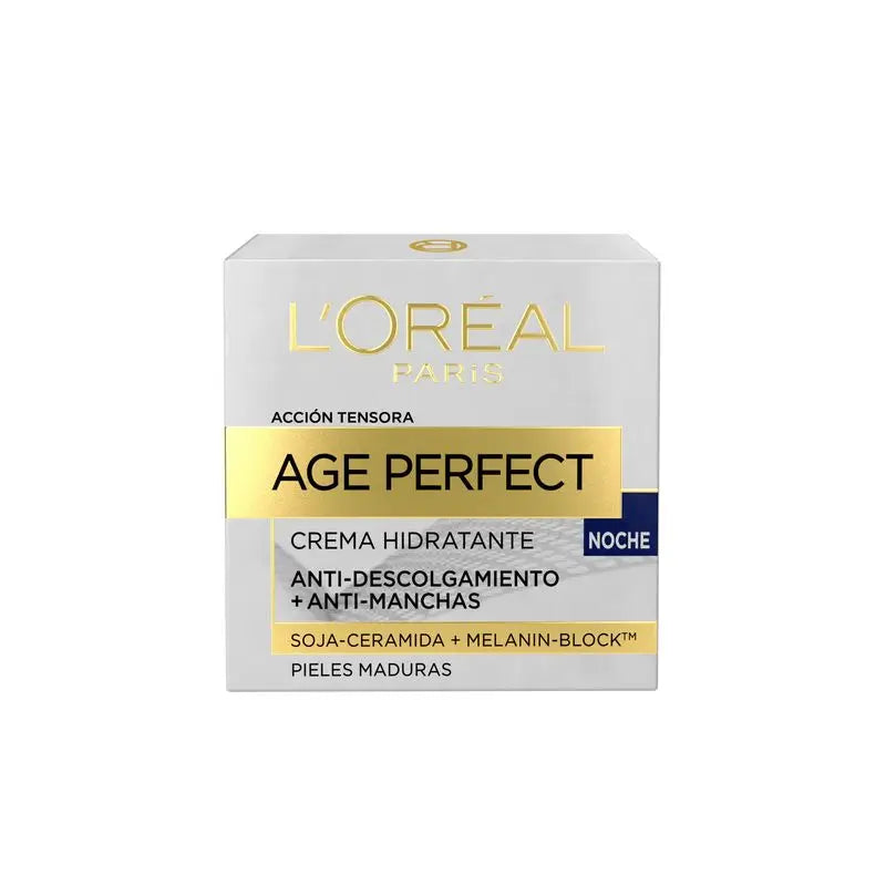 L'Oréal Paris Age Perfect Pele Madura Creme de Noite Hidratante - 50Ml