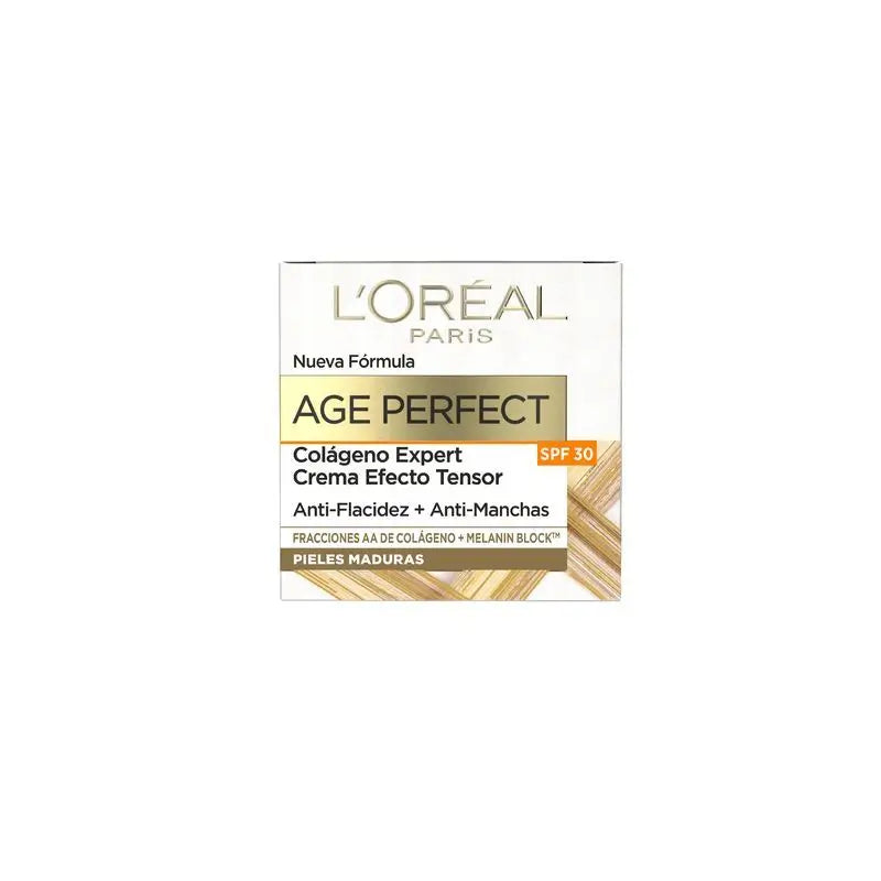 L'Oréal Paris Age Perfect Creme Spf 30 Anti-Flacidez e Anti-Manchas, Pele Madura, 50 Ml