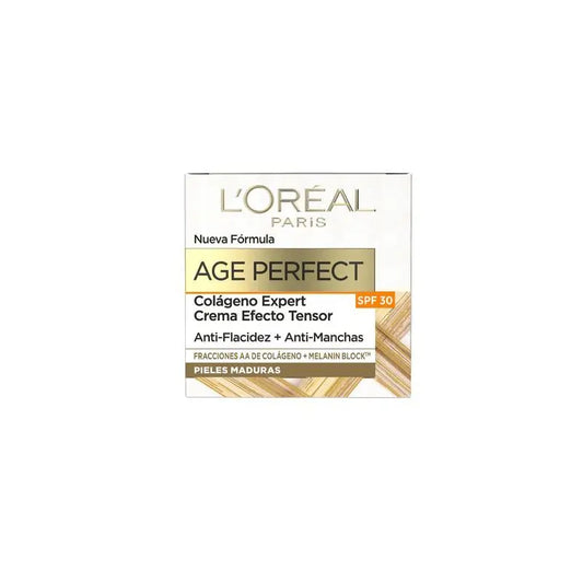 L'Oréal Paris Age Perfect Creme Spf 30 Anti-Flacidez e Anti-Manchas, Pele Madura, 50 Ml