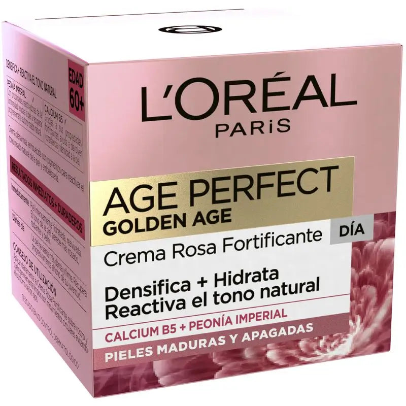 L'Oréal Paris Age Perfect Creme de Dia Idade Dourada Pele Madura e Baça 50Ml