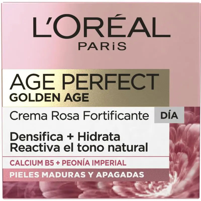 L'Oréal Paris Age Perfect Creme de Dia Idade Dourada Pele Madura e Baça 50Ml