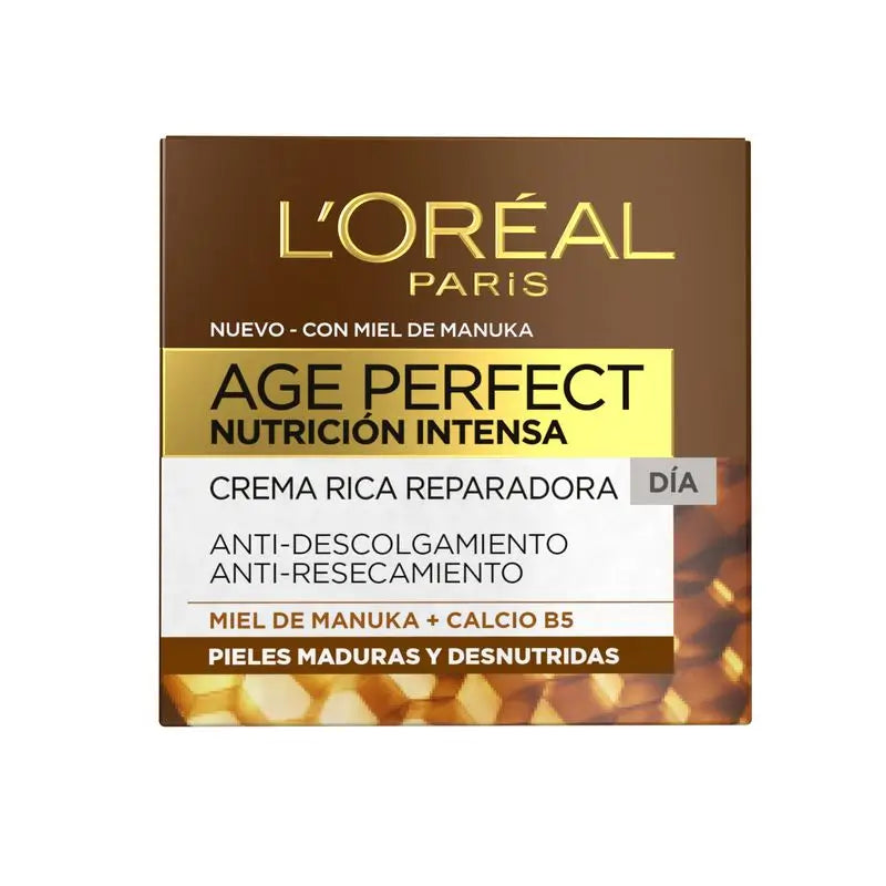 L'Oréal Paris Age Perfect Intense Creme de Dia Reparador Rico e Nutritivo Pele Madura e Desnutrida 50Ml