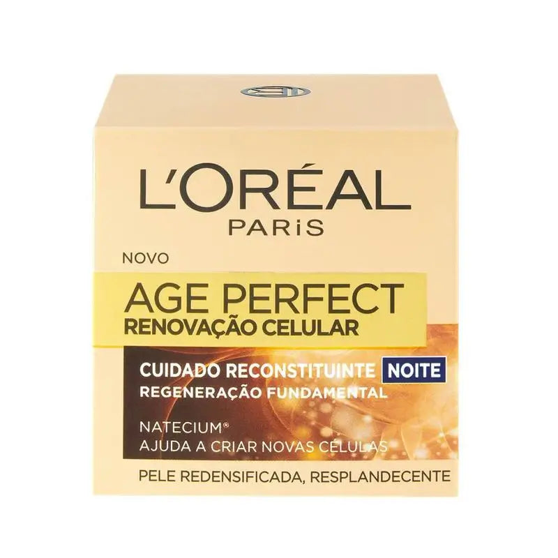 L'Oréal Paris Age Perfect Intense Nutrition Rich Repairing Night Cream Pele Madura e Desnutrida 50Ml