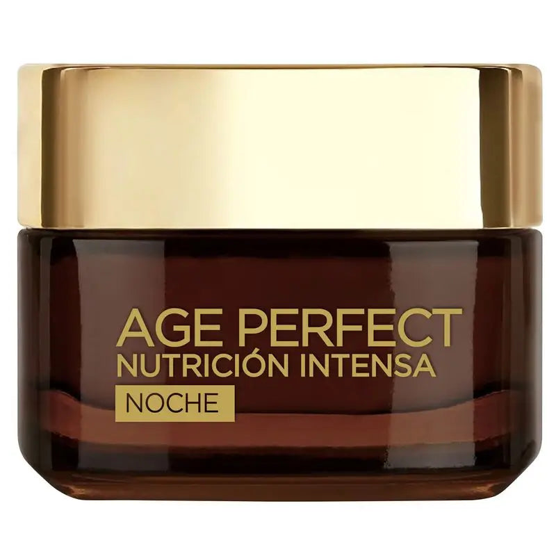 L'Oréal Paris Age Perfect Intense Nutrition Rich Repairing Night Cream Pele Madura e Desnutrida 50Ml