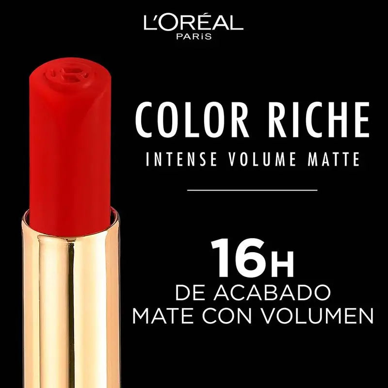 Batom L'Oréal Paris Color Riche Intense Volume Matte Shade 187 Fushia Libre