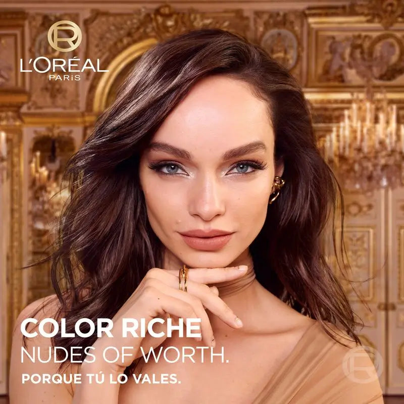 Batom L'Oréal Paris Color Riche Nudes Of Worth Matte Shade 601 Worth It