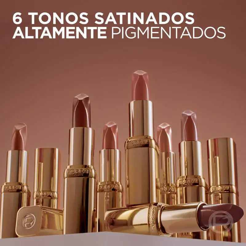 L'Oréal Paris Batom Color Riche Nudes Of Worth Brilho Acetinado Sombra 540 Nude Imparável