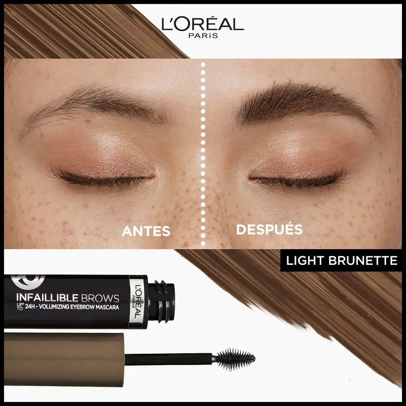 L'Oréal Paris Brow Artist Plum&Set Brow Mascara 101 Blonde