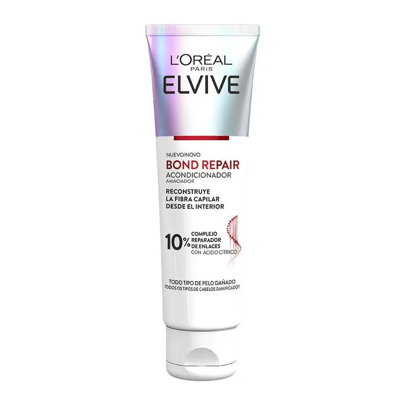 L'Oréal Paris Elvive Bond Repair Condicionador: Reconstrutor, Reconstrução Profunda, -98% Quebra