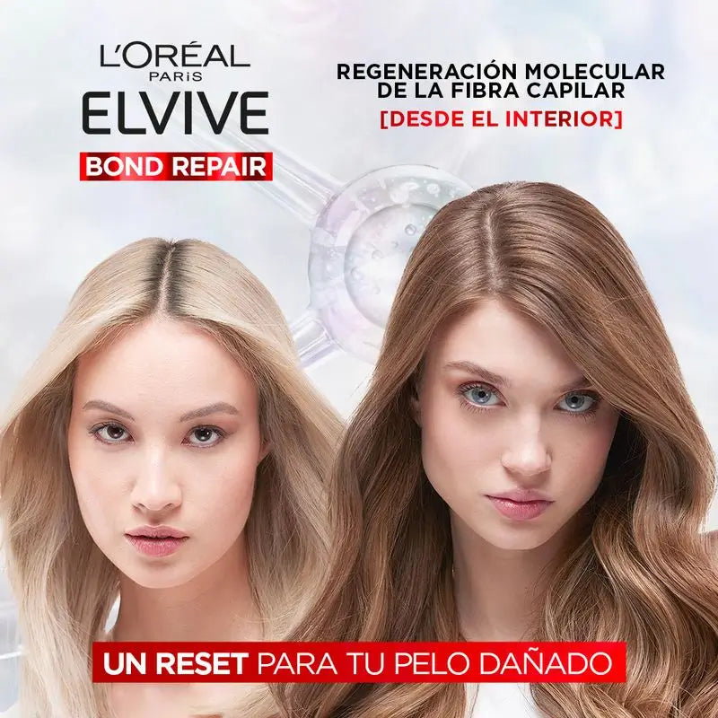 L'Oréal Paris Elvive Bond Repair Champô: Fortificante, Reconstrução Profunda, 98% Menos Quebra