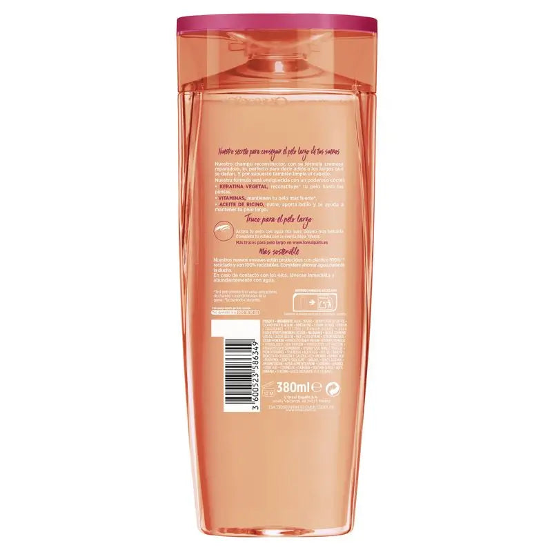 L'Oréal Paris Elvive Dream Long Champô Reconstrutor Para Cabelos Longos e Danificados 380 Ml