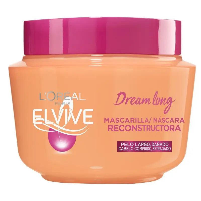 L'Oréal Paris Elvive Dream Long S.O.S. Máscara para Cabelos Longos e Danificados 310 Ml