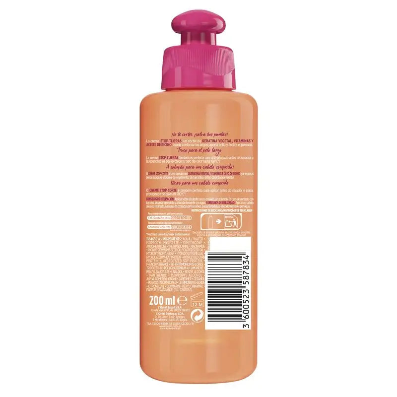 L'Oréal Paris Elvive Dream Long Stop Tratamento com Tesoura Para Cabelos Longos e Danificados 200Ml