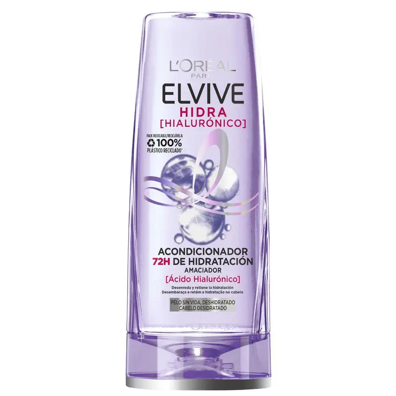 L'Oréal Paris Elvive Hydra Hyaluronic 72H Condicionador Hidratante 300Ml