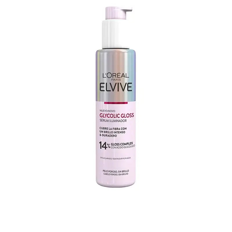 L'Oréal Paris Elvive Glycolic Gloss Serum Com Ácido Glicólico Cabelo Macio e Brilhante