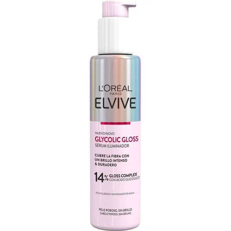 L'Oréal Paris Elvive Glycolic Gloss Serum Com Ácido Glicólico Cabelo Macio e Brilhante