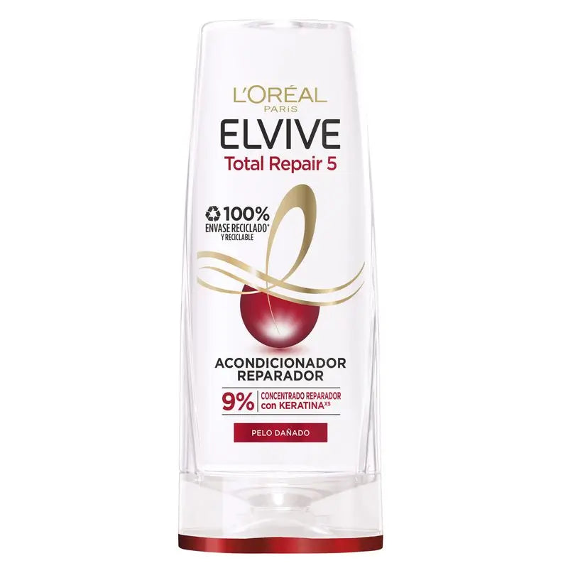 L'Oréal Paris Elvive Reparação Total 5 Condicionador Reparador Para Cabelos Danificados 300 Ml